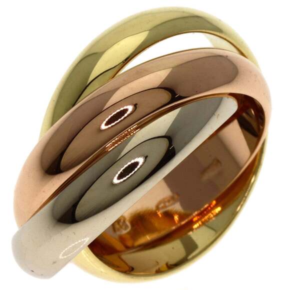 CARTIER Authentic 18k Gold Trinity Ring #48 - Picture 2 of 9